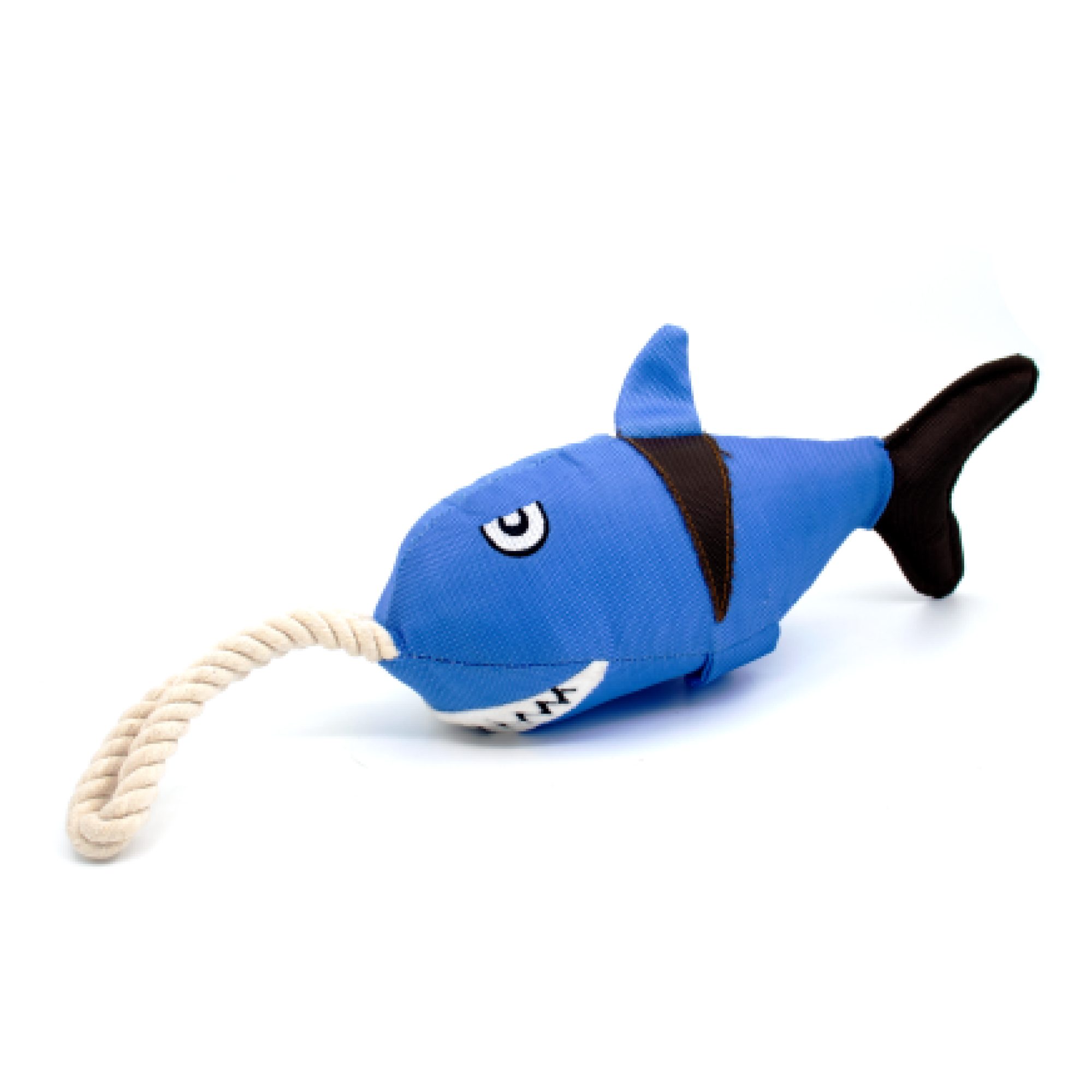 Shark Rope Plush Toy with Squeaker