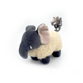 Load image into Gallery viewer, Sheep Rope Toy with Squeaker
